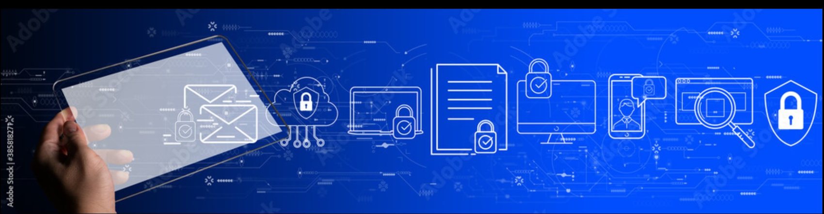Layered security controls across email, cloud, devices, and applications